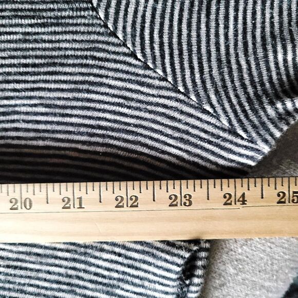 J.Crew 100% Cotton Pullover Hoodie Black And White Women's Medium - Picture 8 of 10